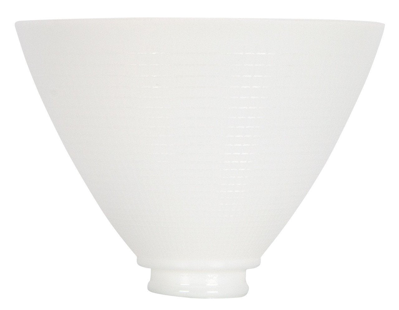 White Opal Glass 10 Inch Globe Diffuser IES Lampshade Replacement (Edison covers included)