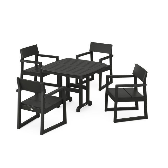 Polywood EDGE 5-Piece Dining Set PWS1239-1