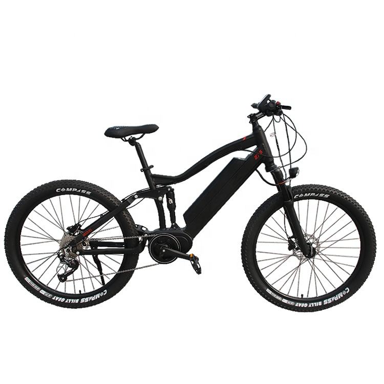 Wholesaler 27.5 inch mid drive 350w 13Ah motor high quality mtb 48v mountain aluminum alloy e bicycle electric bike e bike