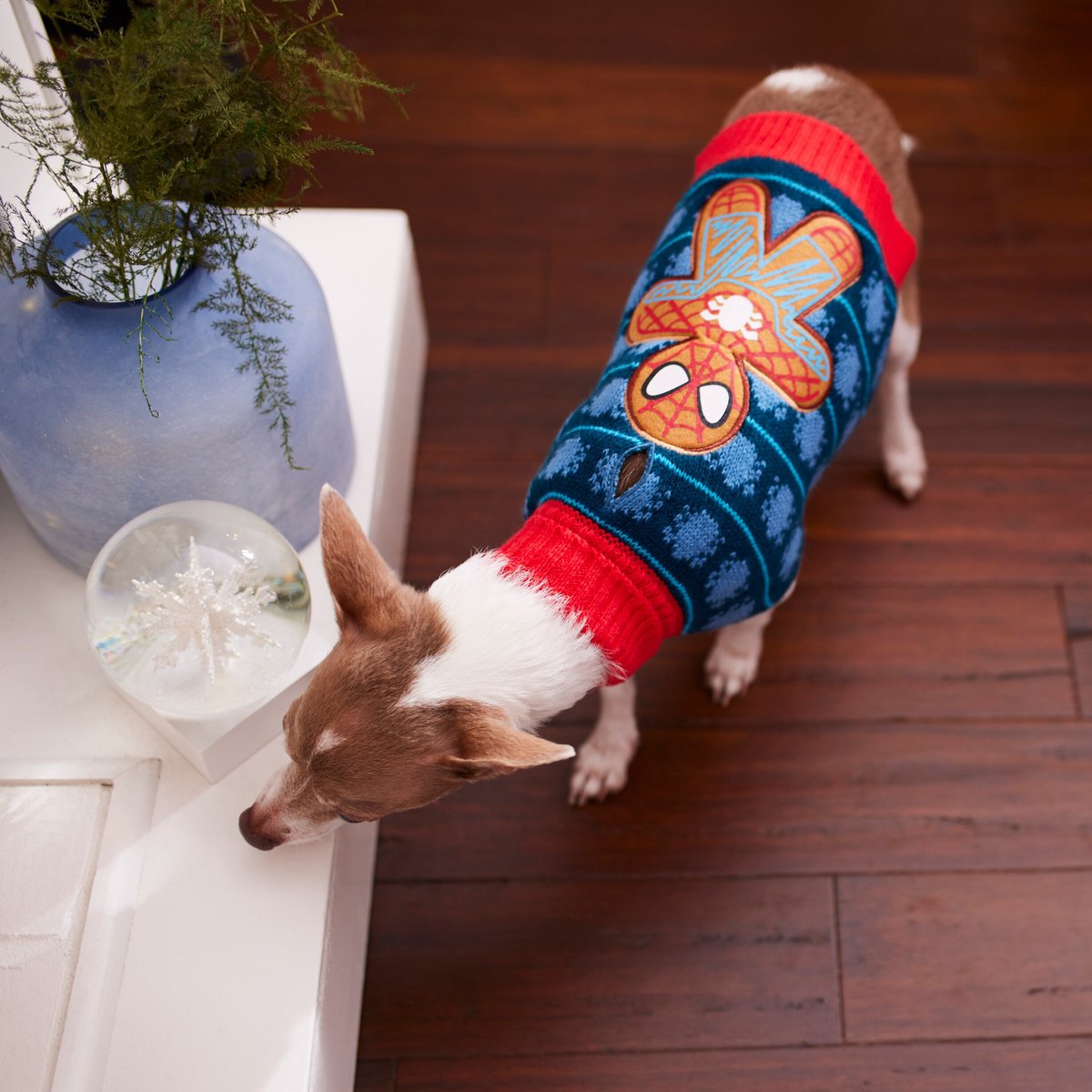 Marvel's Spiderman Gingerbread Dog and Cat Sweater