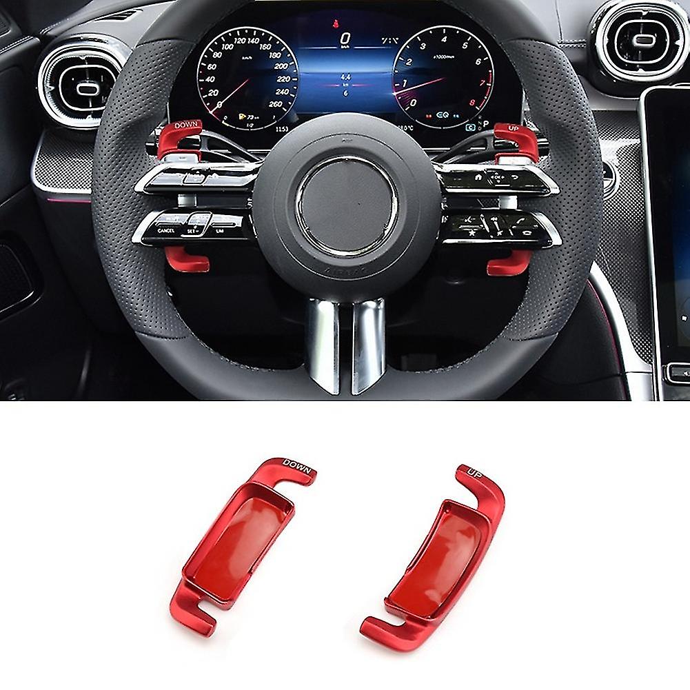 For C E S Class W206 W213 W223 Amg E53 E63 2021 2022 Car Steering Wheel Shift Paddle Shifter Extens