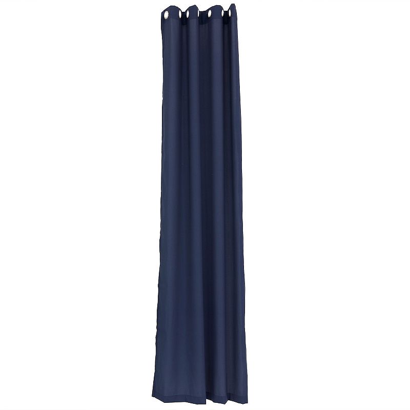 Sunnydaze Indoor/Outdoor Curtain Panel - Blue - 52 in x 120 in