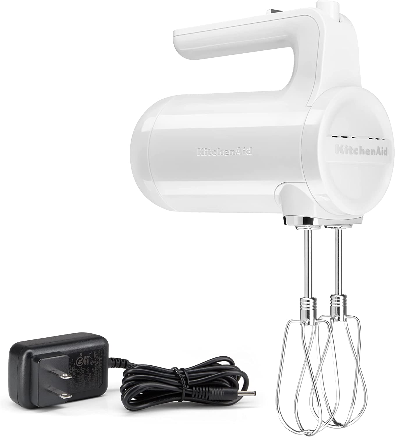 KitchenAid KHMB732WH Cordless 7 Speed Hand Mixer