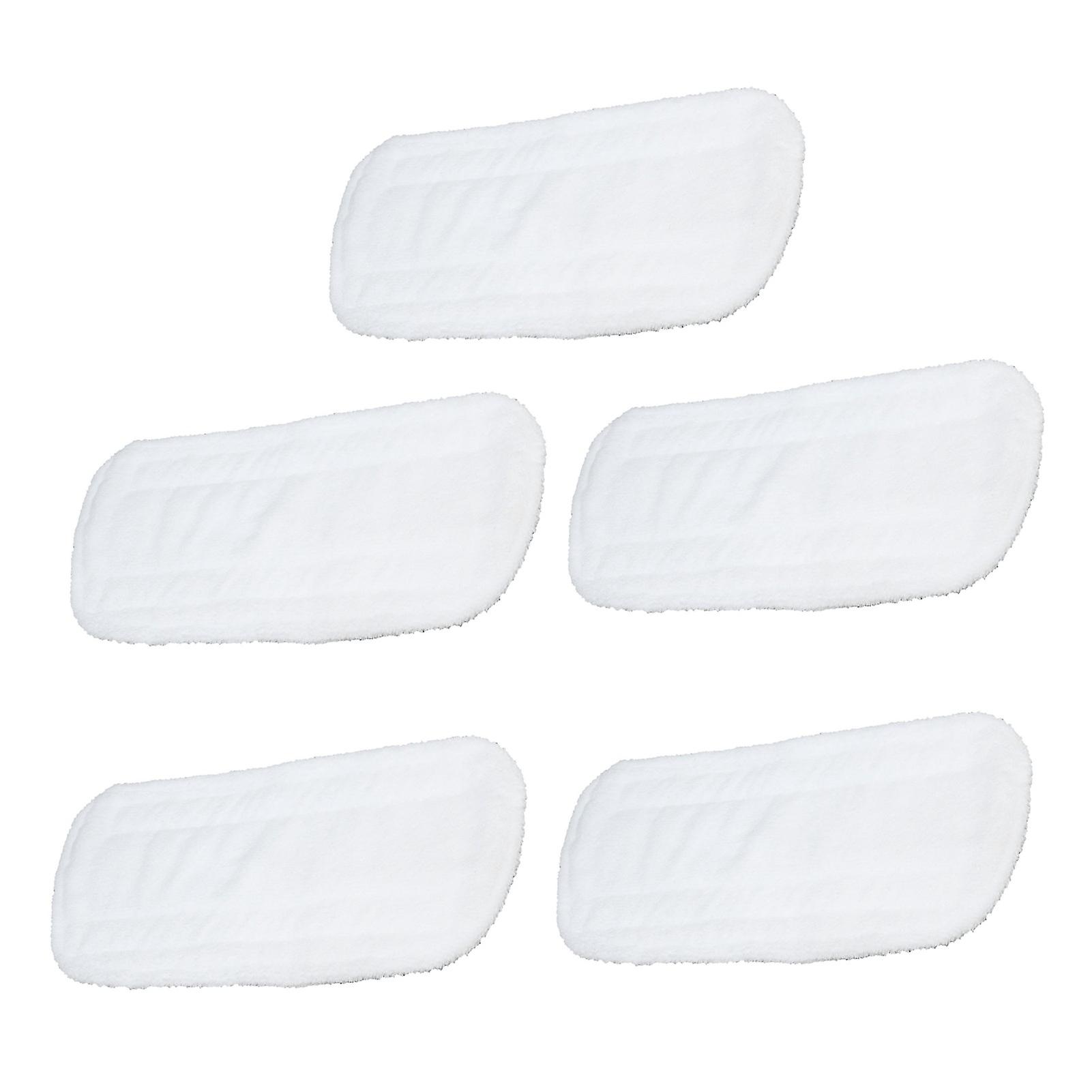 5pcs Microfiber Mop Pads Reusable Mop Head Cleaning Pads Replacement For Secura Em516