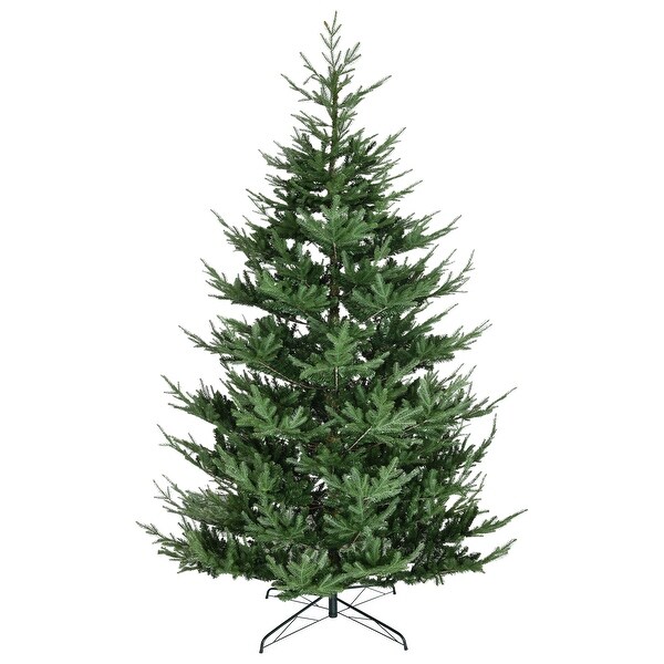 9 Foot Artificial Christmas Tree，Pine Hinged Xmas Tree