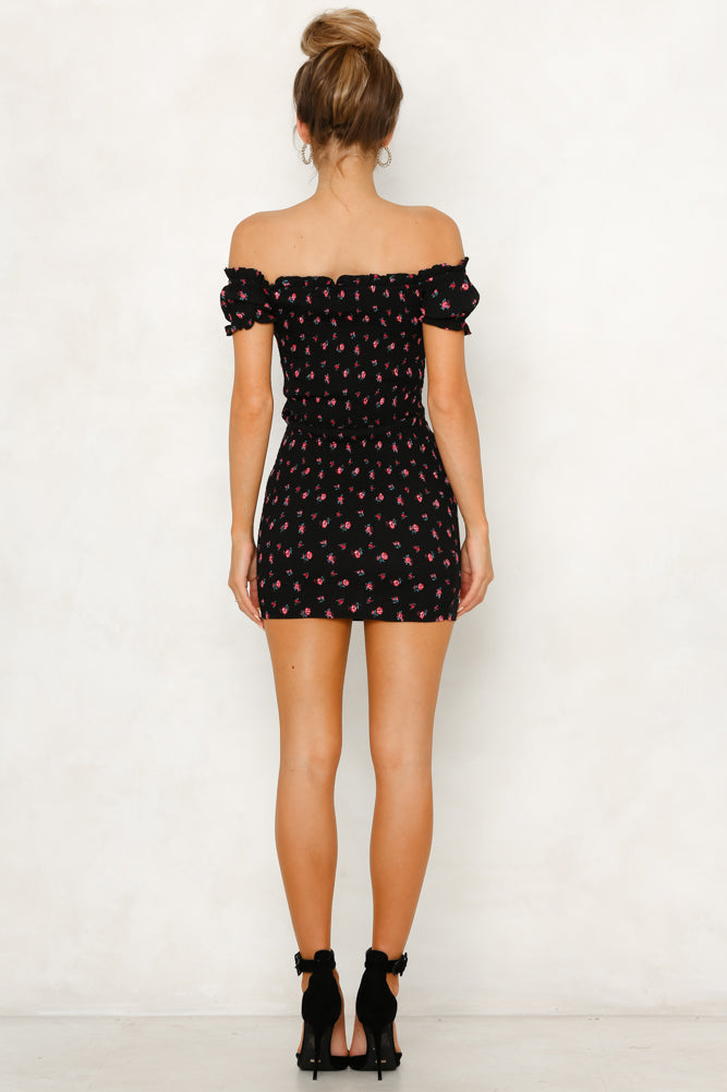 La Paloma Dress Black