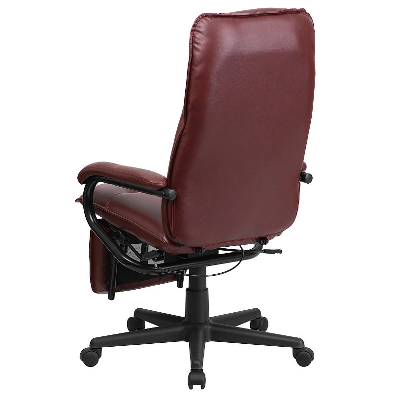 Flash Furniture Robert High Back LeatherSoft Executive Reclining Swivel Office Chair