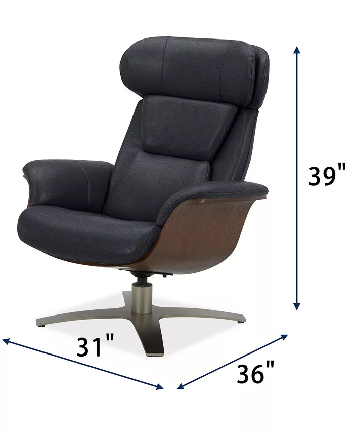 Furniture Janer Leather Swivel Chair