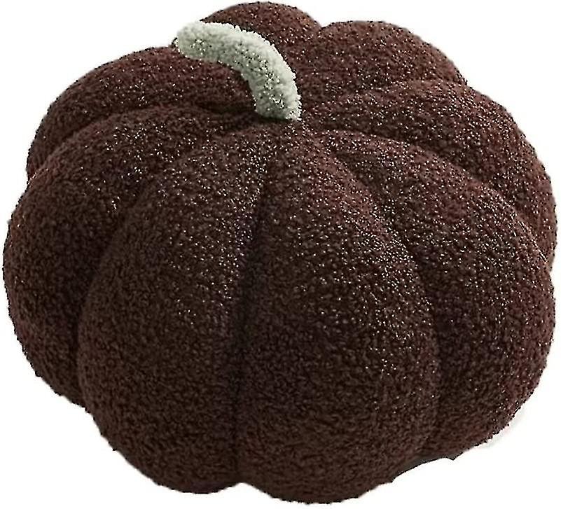 Pumpkin Shaped Cushions Pillows Room Decorative Pillow Chic Fleece Throw Pillow For Sofa Couch Home