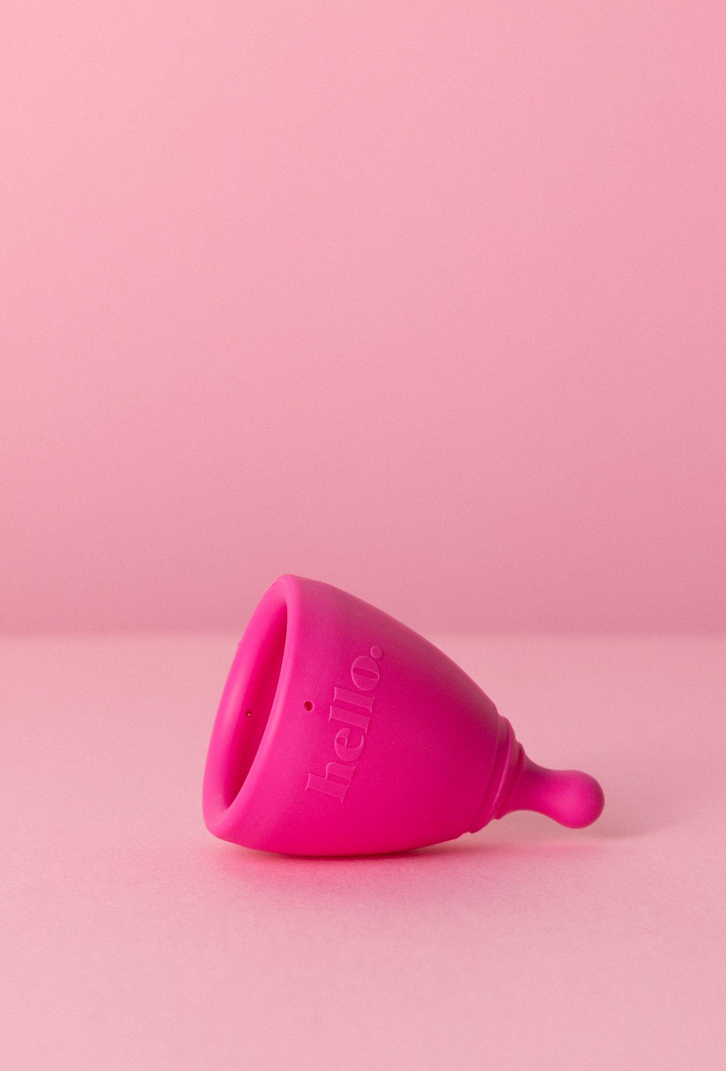 HELLO CUP Menstrual Cup Large Fuchsia