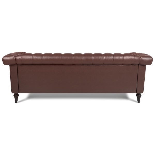 Width Traditional Square Arm Removable Sofa with 3 Seater