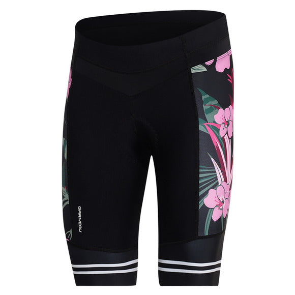 Louis Garneau Neo Power Art Motion Cycling Short - Womens - Black Flower - 2022