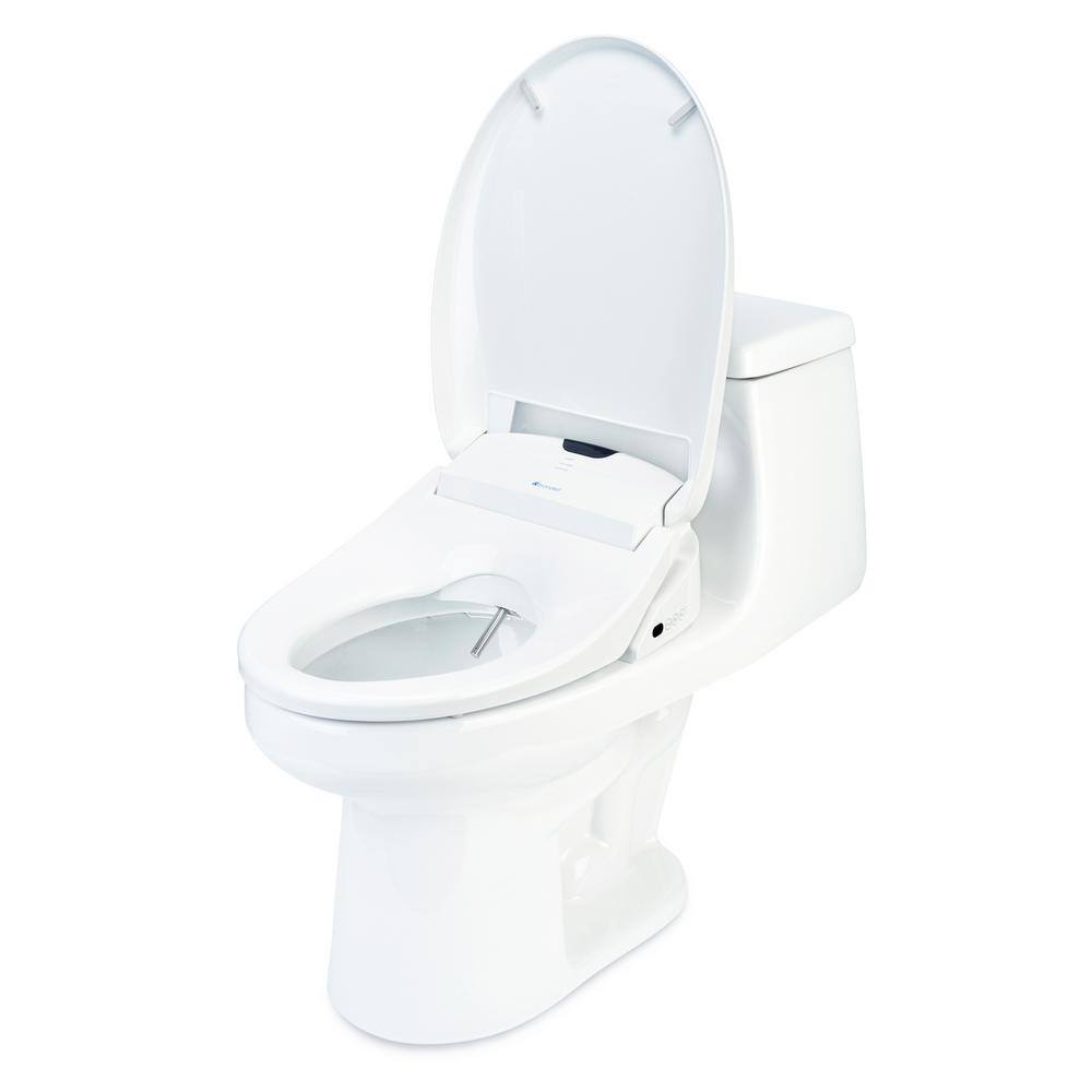 Brondell Swash 1200 Luxury Electric Bidet Seat for Round Toilet in White S1200-RW