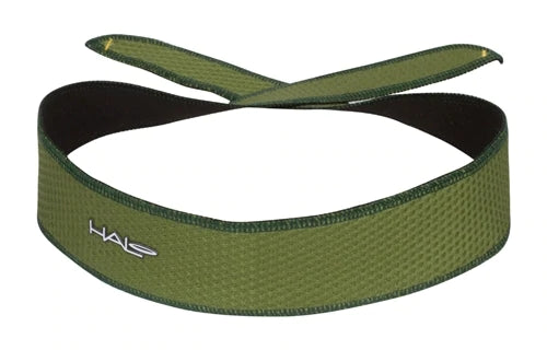 Halo I Tie Headband - Olive Air