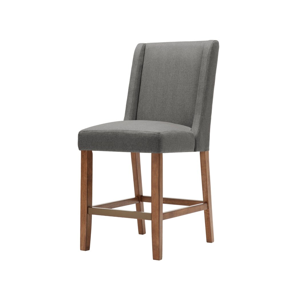 Madison Park Victor Grey Wing Counter Stool   19\