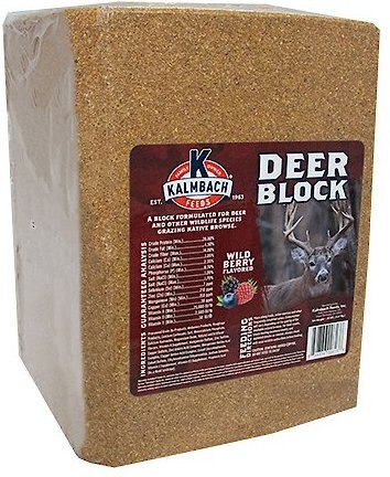 Kalmbach Feeds Wild Berry Flavored Deer Block， 30-lb block