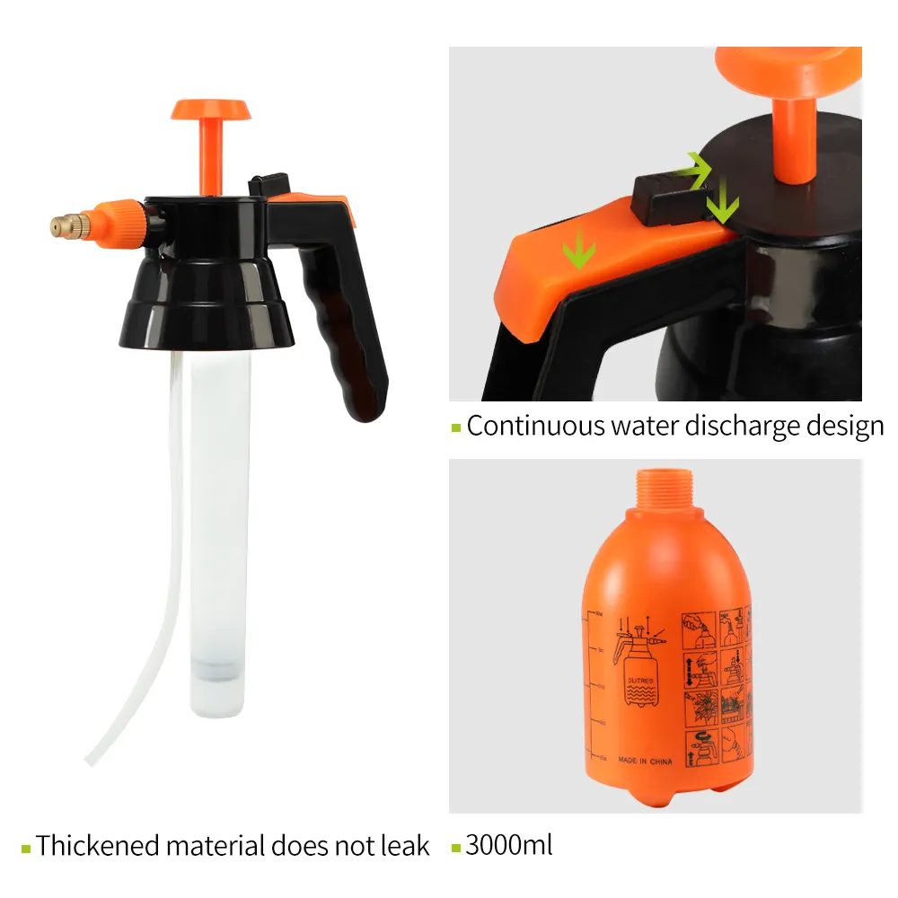 Xunchi Spray 3L Manual Hand Pump Pressure Garden Water Sprayer Manufacturers