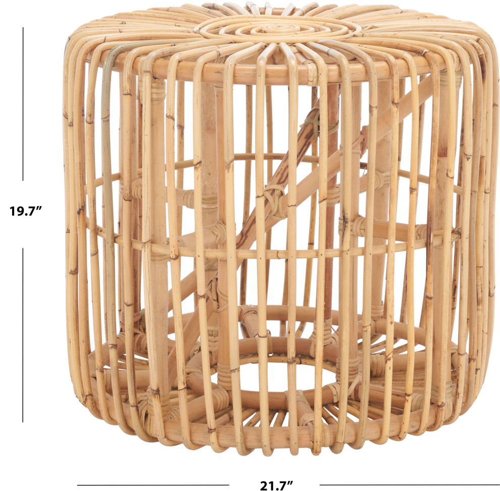 Jabez Accent Table   Tropical   Side Tables And End Tables   by HedgeApple  Houzz