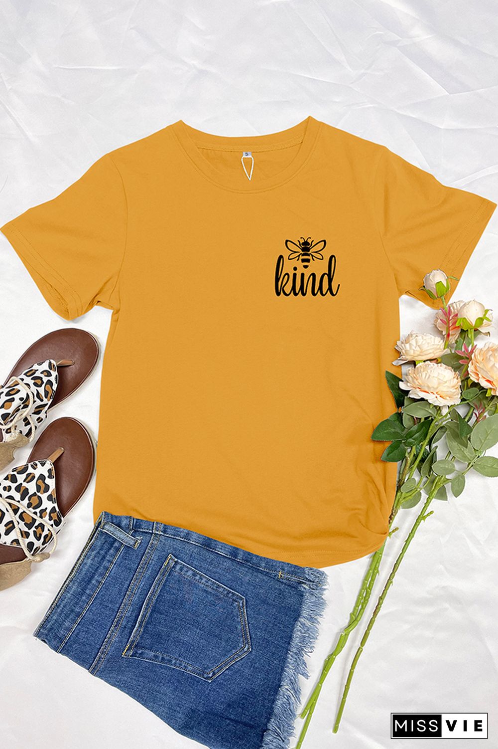 Bee Kind Graphic T-Shirt Wholesale