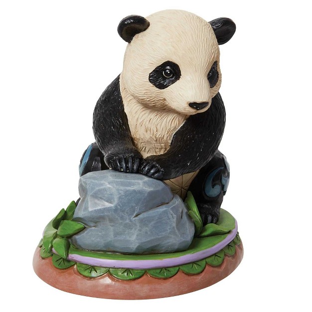 Jim Shore Giant Panda Cub One Figurine 5 Inches Animal Planet 6010940 Polyresin Multicolored