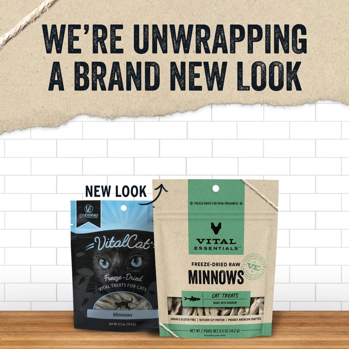 Vital Essentials Minnows Freeze-Dried Cat Treats