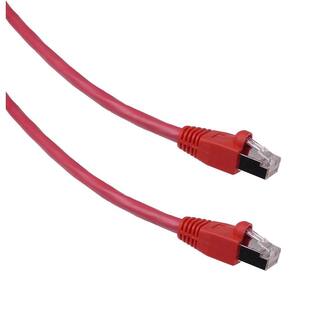 NTW 10 ft. Cat6a Snagless Shielded (STP) Network Patch Cable Red 345-S6A-010RD