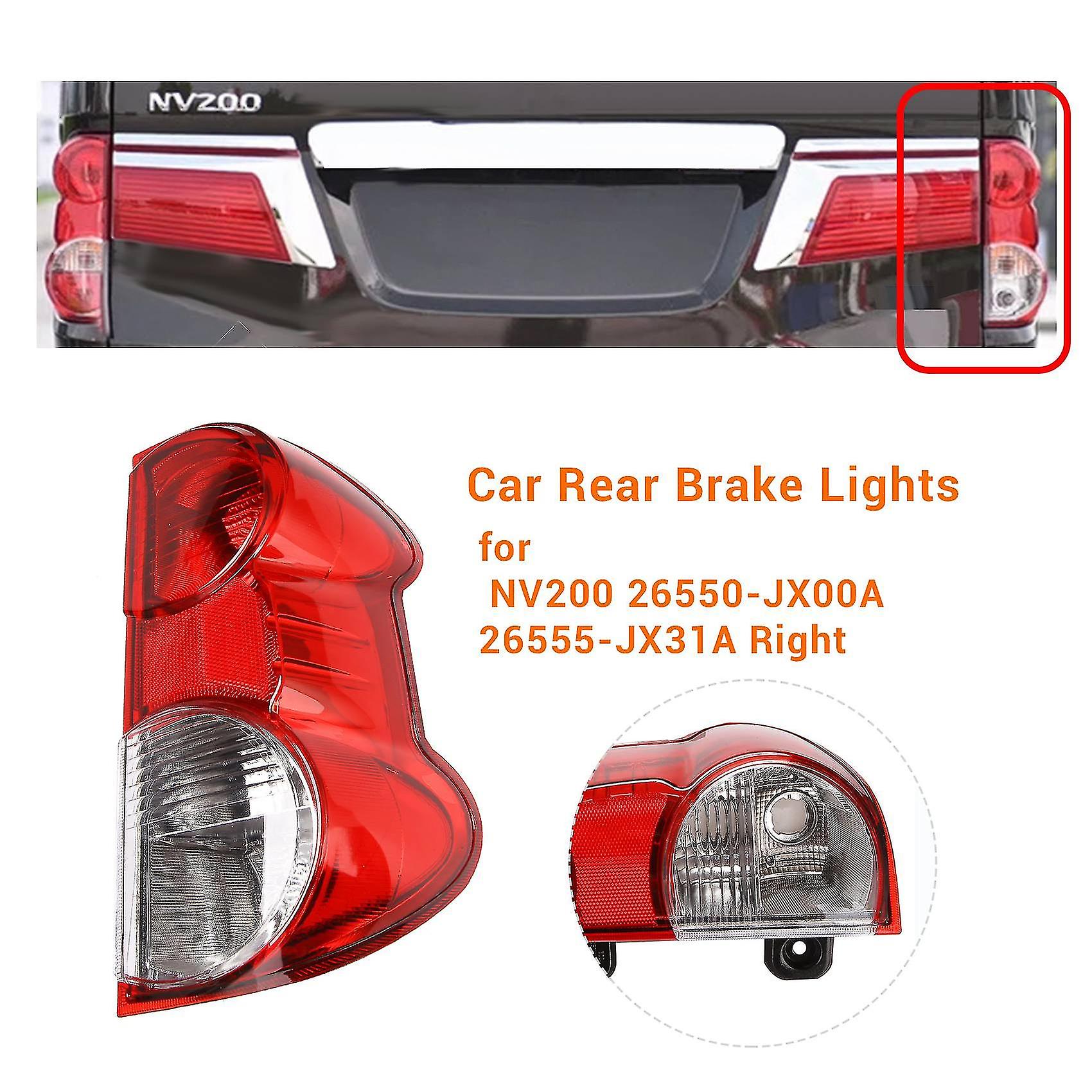 Car Taillights Rear Brake Lights Warning Lights For Nv200 26550-jx00a 26555-jx31a Right