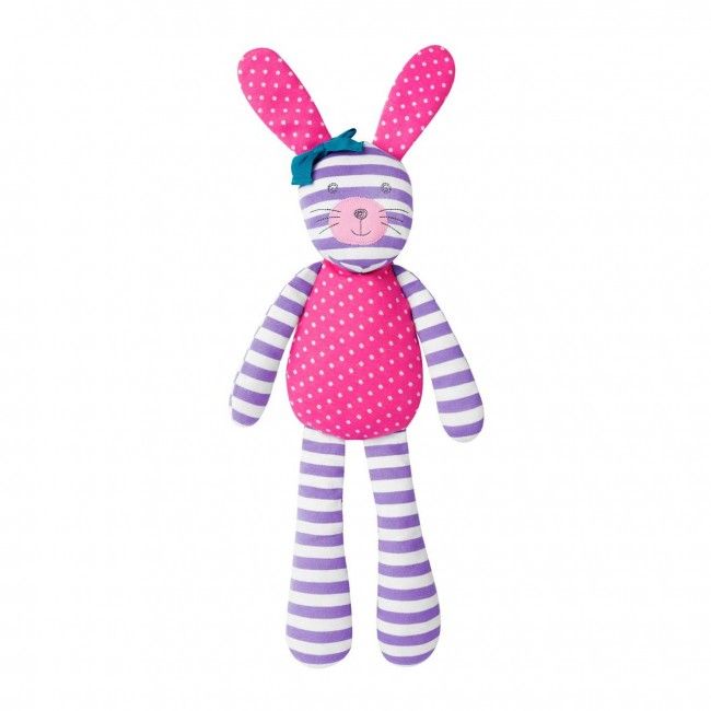 Big Farm Purple Bunny - 18 Plush