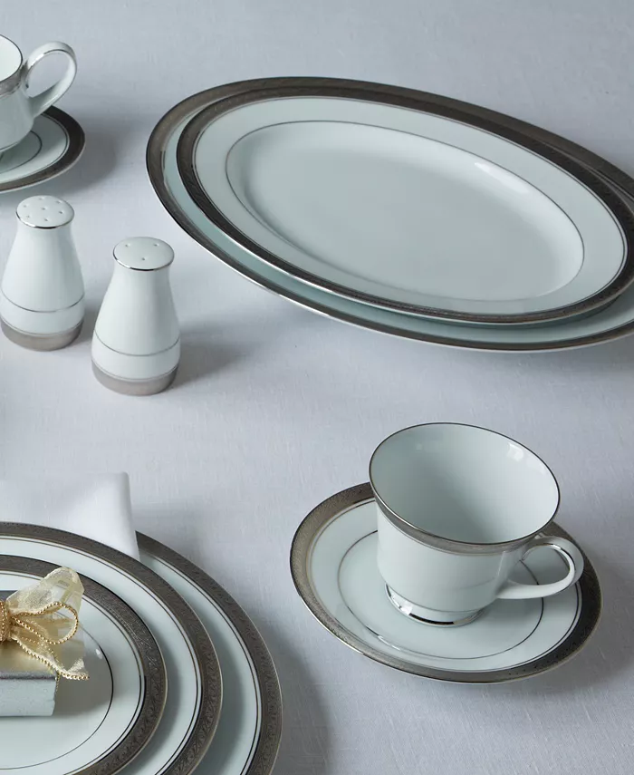 Noritake Crestwood Platinum Dinnerware Collection