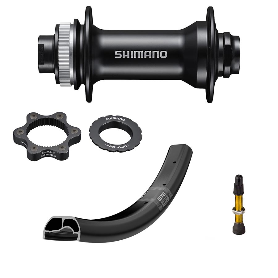 Shimano MT400-B on WTB HTZ i30 Disc 27.5