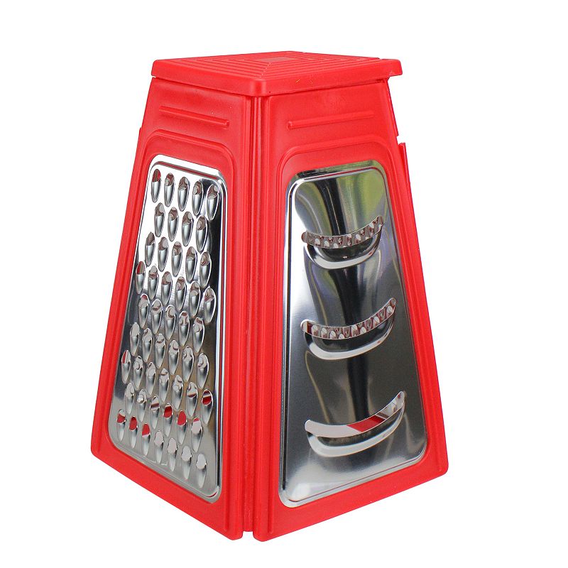 8.25 Red Collapsible Box Kitchen Grater