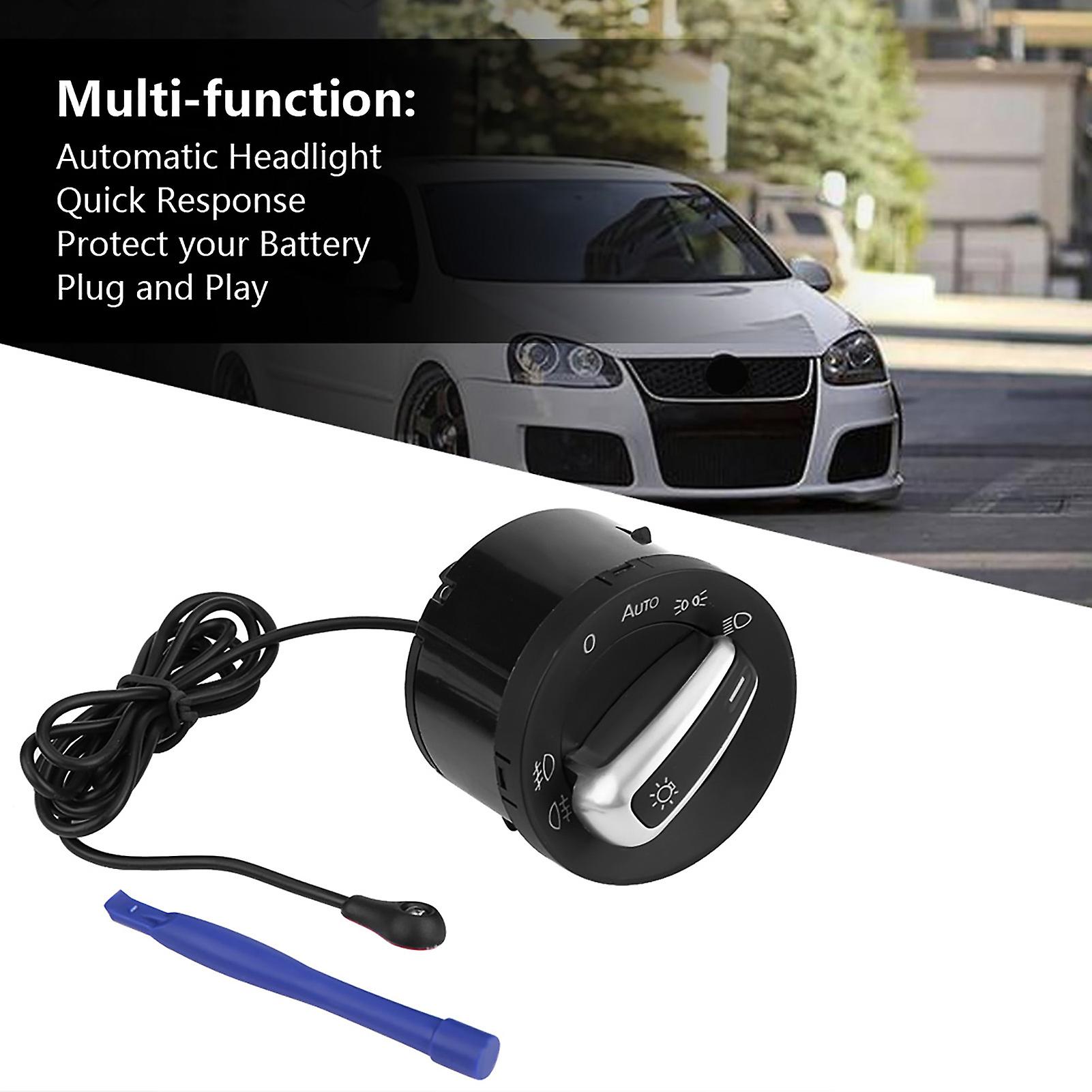 Auto Headlight Lamp Control Switch Light Sensor Module For Mk5 Mk6