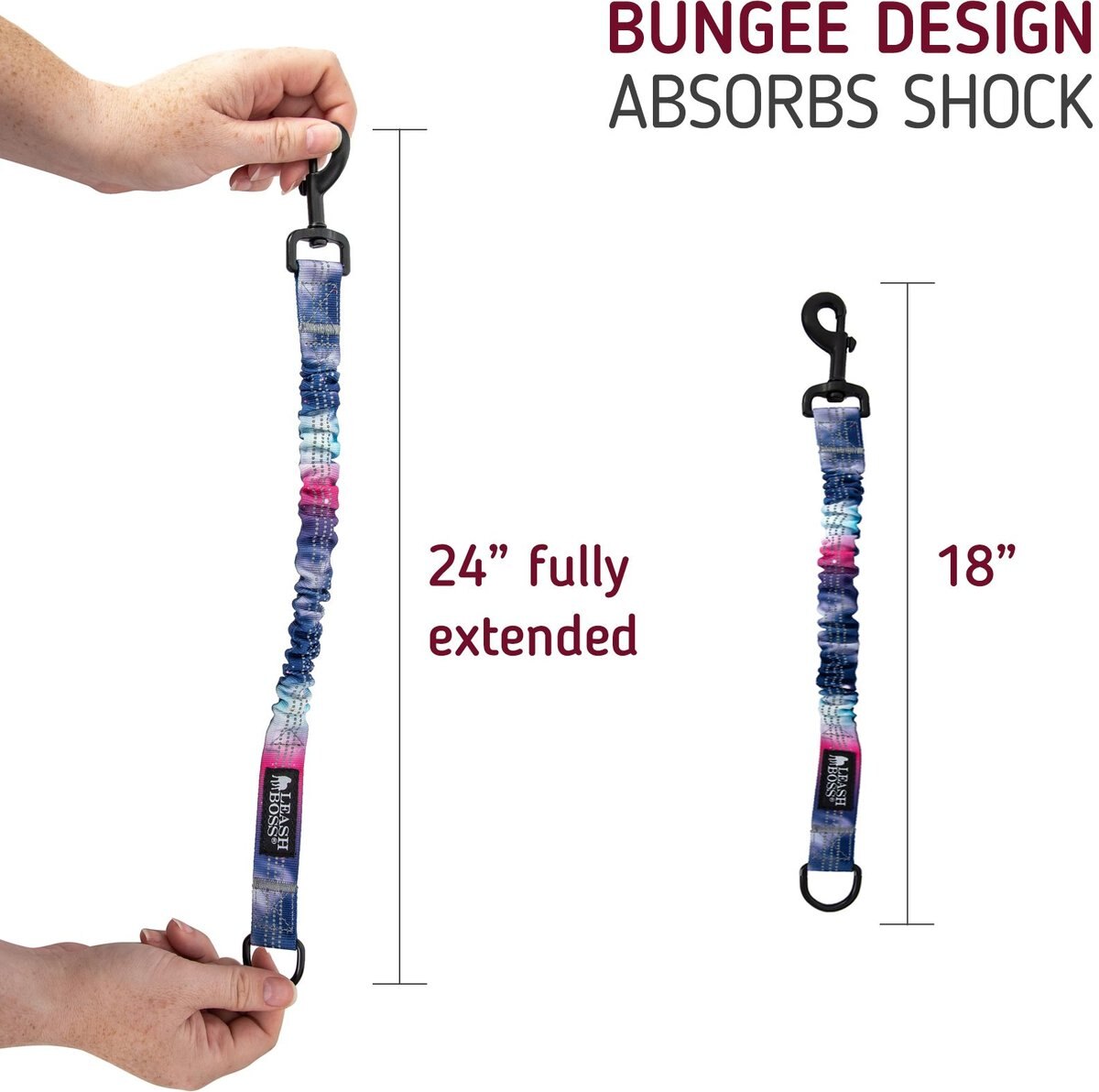 Leashboss Patterned Bungee Extension， 18-in