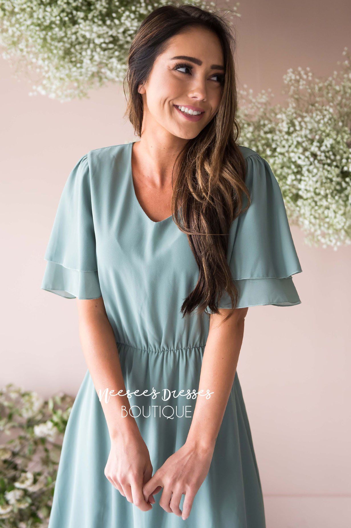 The Claire Chiffon Dress