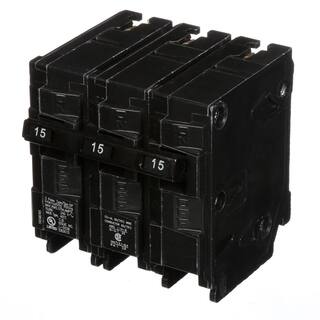 Siemens 15 Amp 3-Pole Type QP Plug-In Circuit Breaker Q315