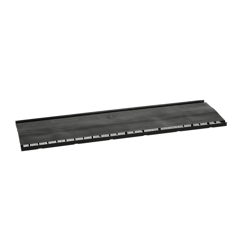 Air Vent Shinglevent II 1.4 in. x 14 in. x 48 in. Ridge Vent in Black with Nails (Sold in Carton of 104 ft. Pieces Only) SHFVBLN