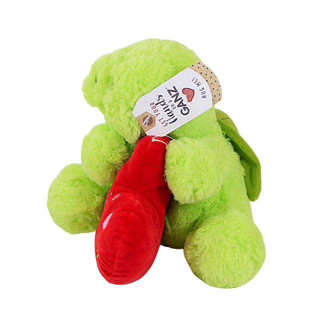 Ganz Punny Pal Plush One Plush Animal 7 75 Inches Heart Love Polyester Multicolored