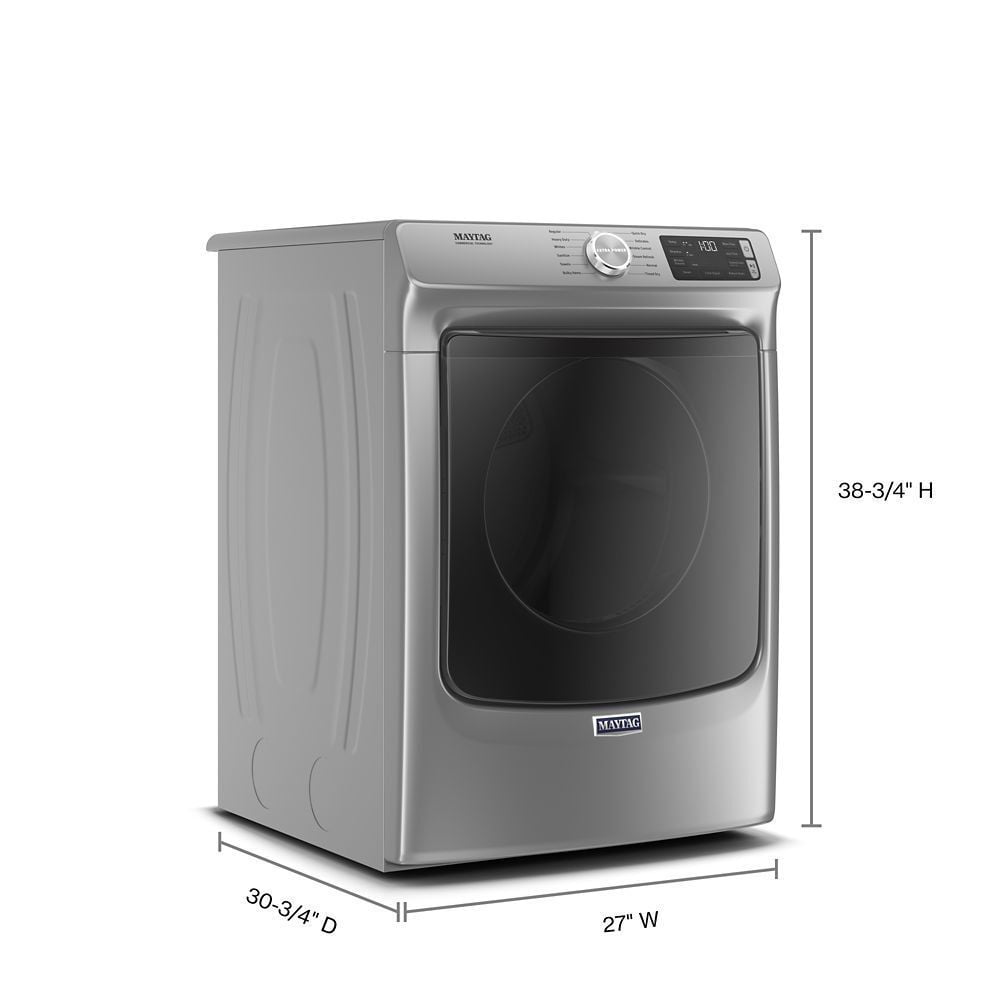 Maytag MED6630HC Front Load Electric Dryer With Extra Power And Quick Dry Cycle - 7.3 Cu. Ft.