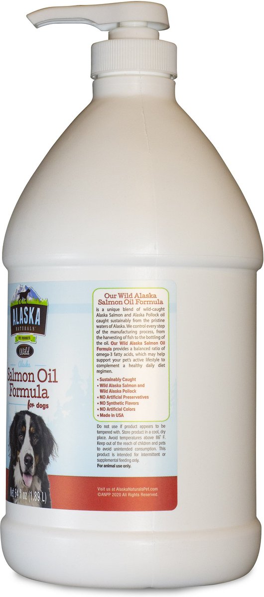 Alaska Naturals Wild Alaskan Salmon Oil Formula Dog Supplement