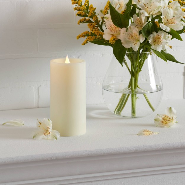 X 6 quot Pillar Candle Cream