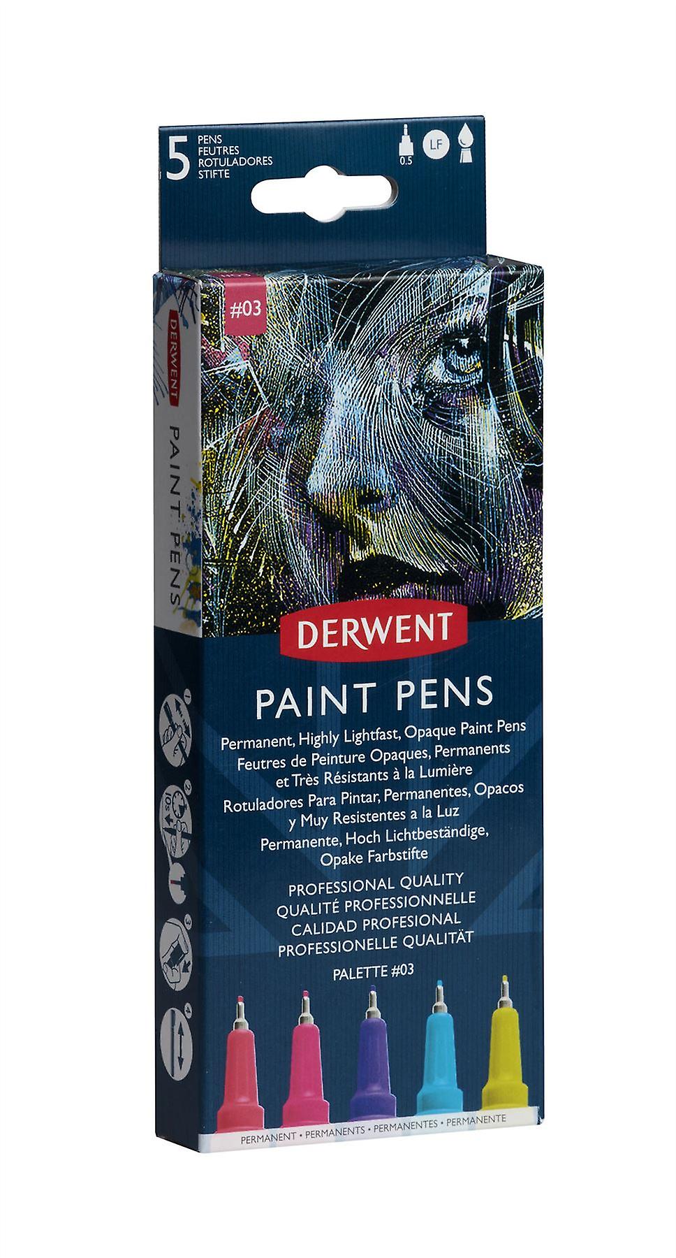 Derwent Paint Pens Palette Set #3