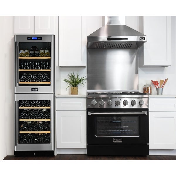 36 in. 5.2 cu. ft. Dual Fuel Range for Propane Gas with Sealed Burners and Convection Oven in Stainless Steel