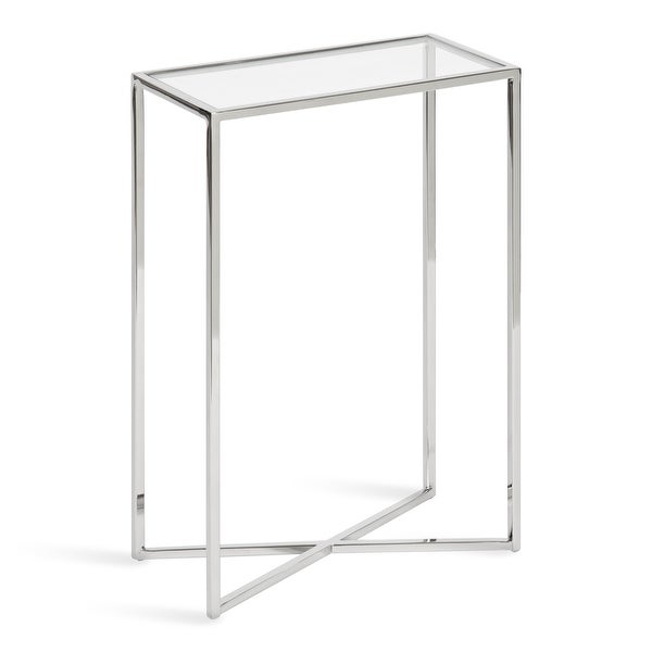 Kate and Laurel Jaspur Decorative Metal End Table