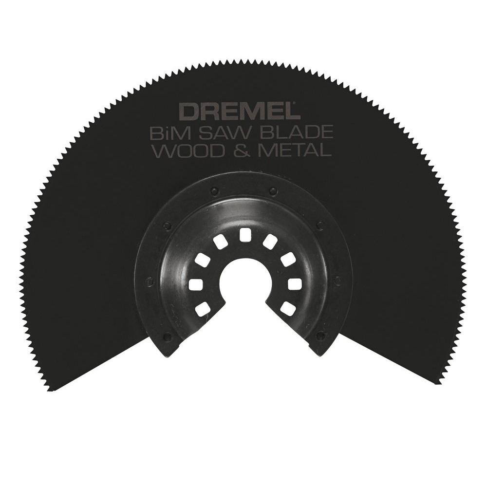 Dremel Multi-Max Bi-Metal Saw Oscillating Multi-Tool Blade for Wood Drywall and Metal MM452