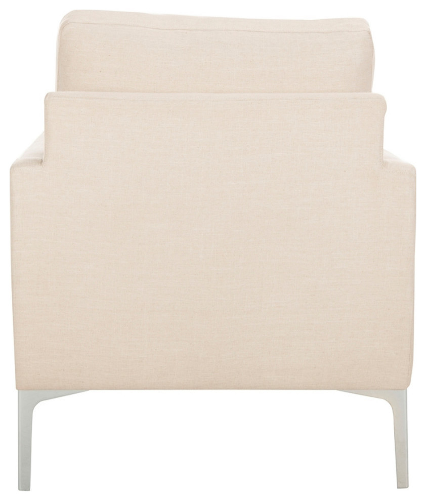 Joyce Linen Blend Arm Chair   Contemporary   Armchairs And Accent Chairs   by V.S.D Furniture  Houzz