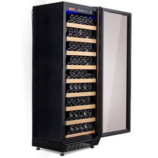 Allavino Vite II Single Zone 99-Bottle Black Right Hinge Wine Refrigerator YHWR115-1BR20