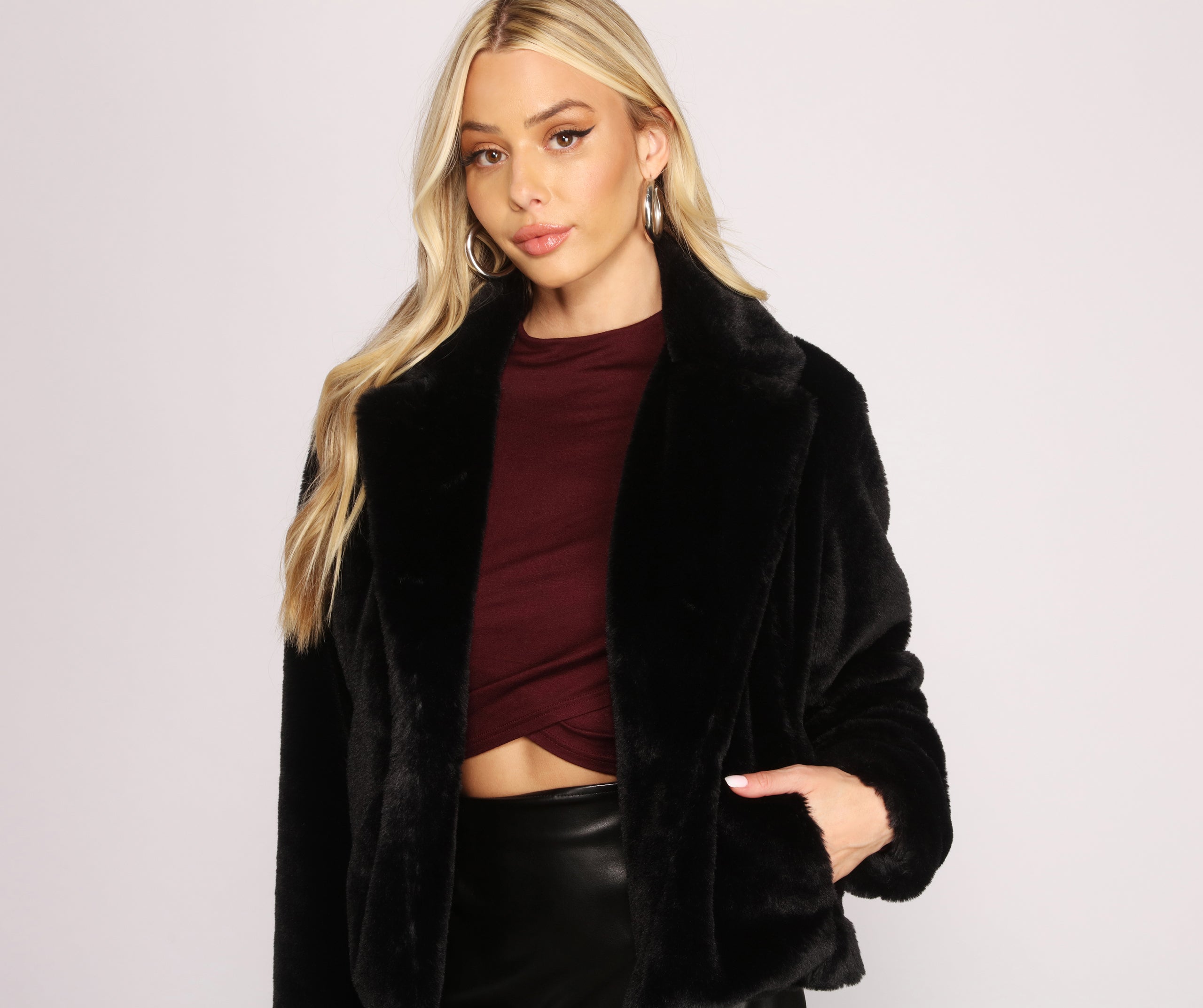 Cuddle Weather Faux Fur Jacket