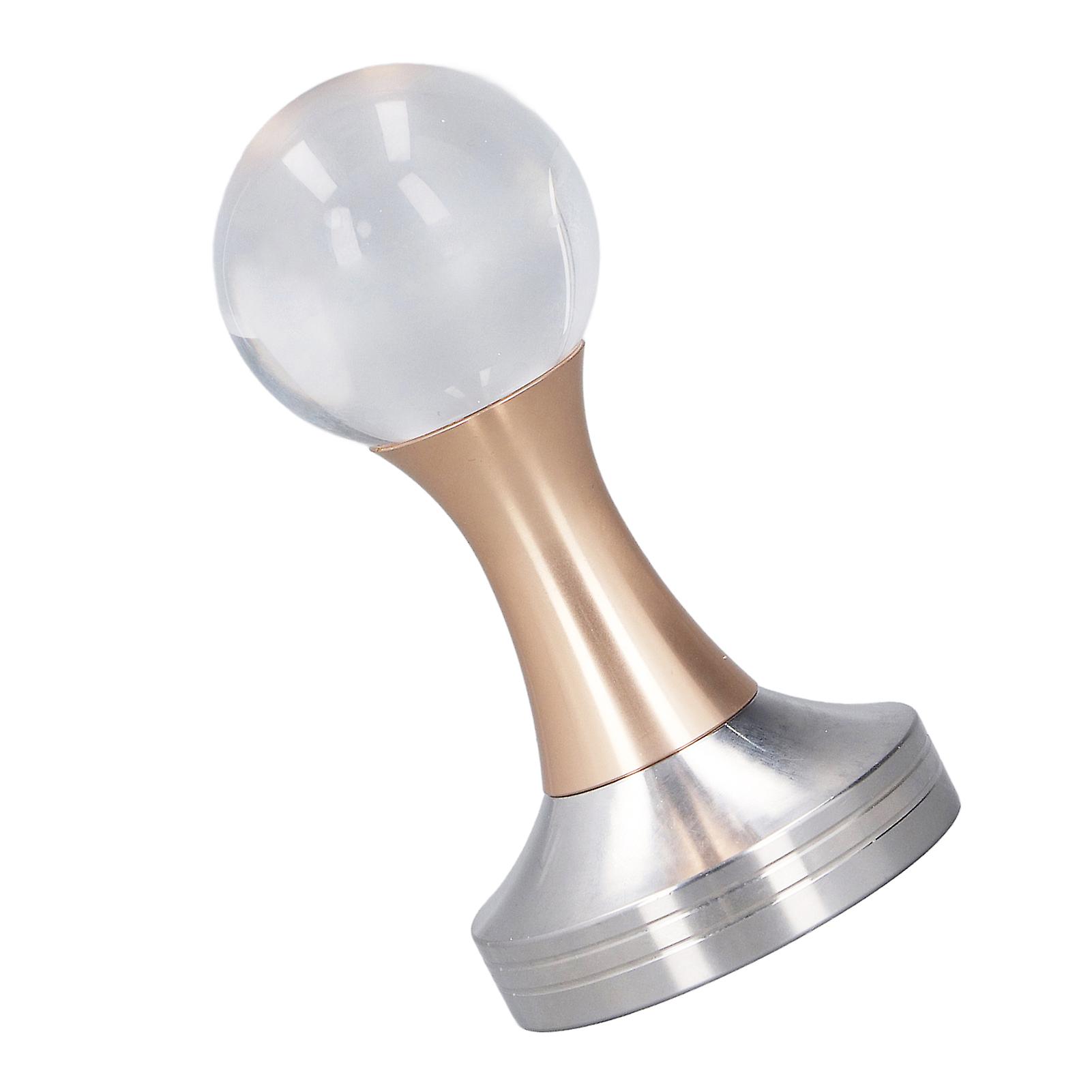 Rose Gold Crystal Ball Coffee Powder Tamper Stainless Steel Coffee Press Hammer Grinder 51mm