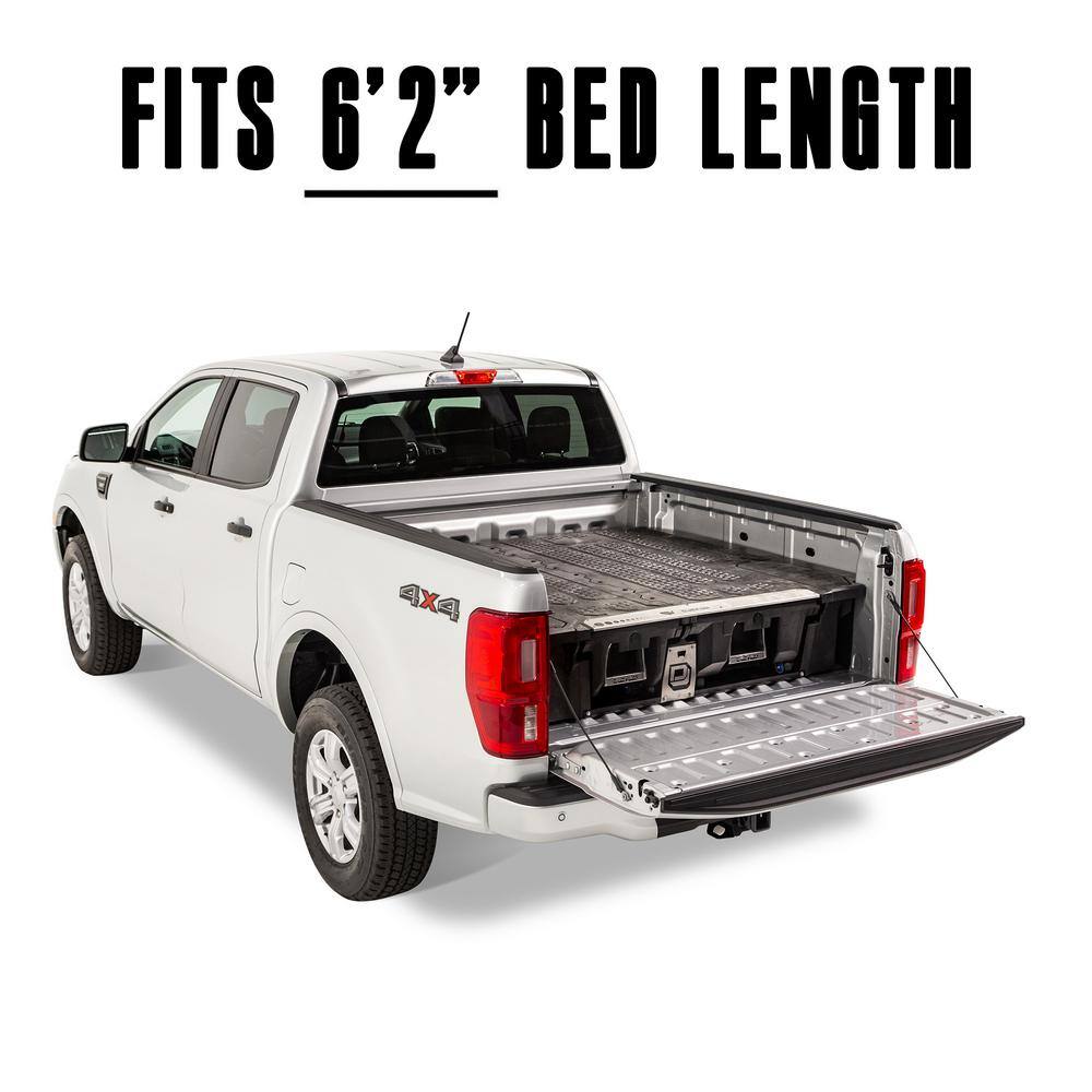 DECKED 6 ft. 2 in. Pick Up Truck Storage System for Ford Ranger (2019-Current) MF4