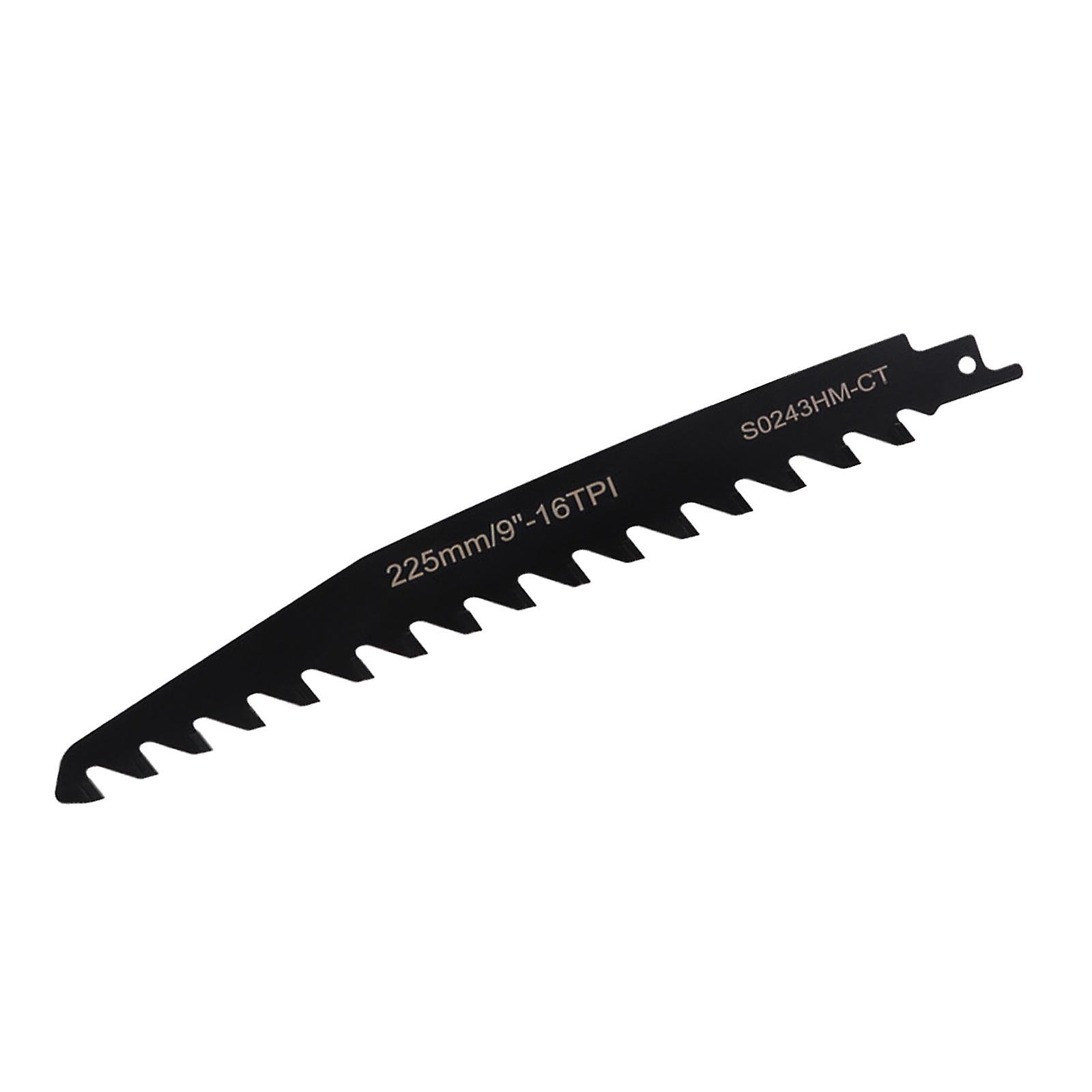 Wood Pruning Reciprocating Saw Blade For Chipboard Aerated Concrete Plaster 225mm